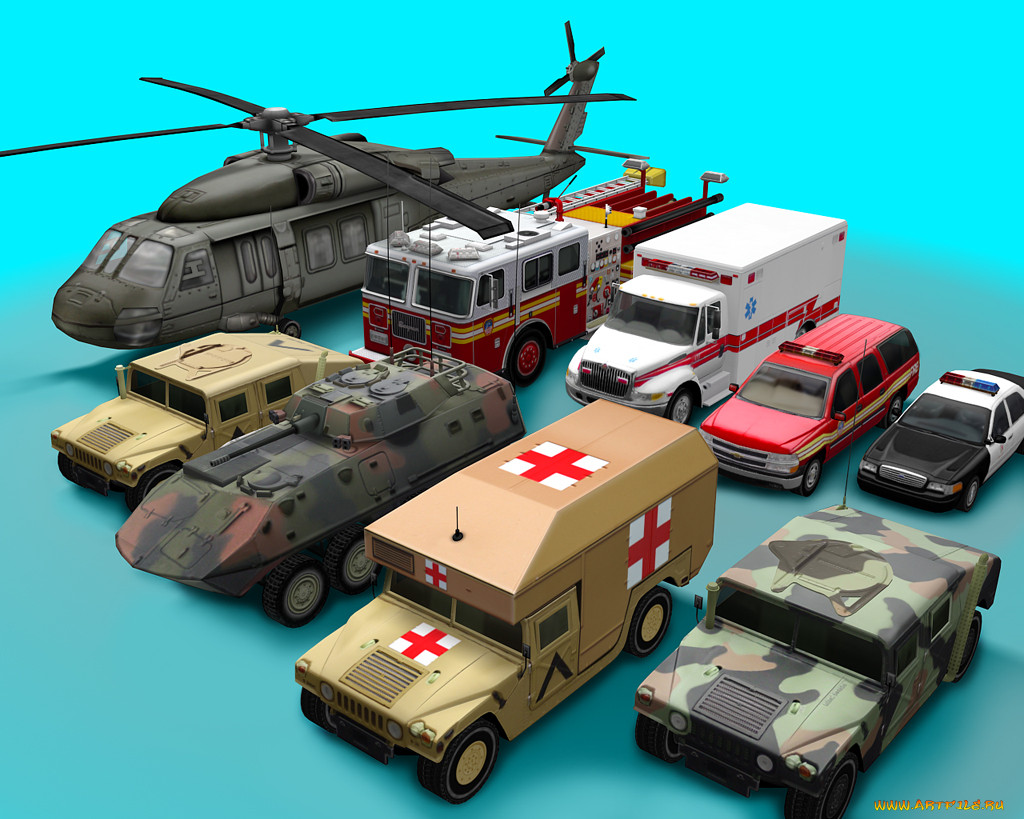 low, poly, vehicles, by, choryugin, , 3